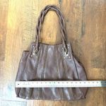 BCBGMAXAZRIA BGBG MAXAZARIA brown leather shoulder bag Photo 8