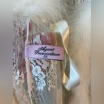 Agent Provocateur French lace & marabou feathers OSFA Wedding Bridal Love White Size undefined Photo 6