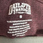 Duluth Trading Co Burgundy Long Sleeve Knee Length Ponte Knit Dress Size S Purple Photo 3