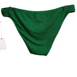 Good American Juniors 7 Green Shimmer Bikini Bottom NWT Photo 4