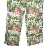 Reformation Pinegrove High Rise Linen Pants Summer Of Love Floral Print Size 2 Photo 5