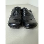 Women's Born Black Tooled Leather Y2K Boho Western Clogs Mules Heels Shoes 10/42 Photo 5