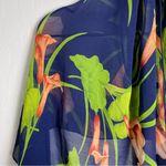 Cherokee Sheer Navy swim coverup Photo 7