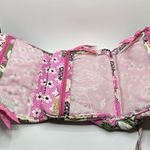 Vera Bradley PRISCILLA PINK Jewelry Folio Quilted travel cosmetics tote Retired Photo 7