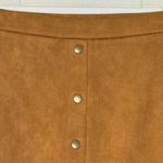 Dress Barn Retrology Faux Suede Tan Midi Length Skirt Sz 3X Business Career Photo 2