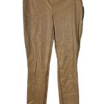 INC International Concepts Petite SZ 2P Faux Leather Skinny Pants Low Photo 0