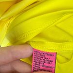 Betsey Johnson NWT Yellow Rockabilly Dress Sz 12 Pinup Girl Wrap Fit Flare Photo 11