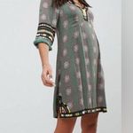 Anthropologie Raga Elena Printed Embroidered Tunic Dress Size Small Photo 1