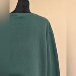 EUC Social Scene Green Daisy Embroidered Crewneck Sweater size XL Photo 6