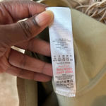 Pretty Little Thing  Stone Bodycon Strapless Lace Up Mini Dress US Size 8 Photo 9