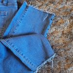 Satin Doll Studded Raw Hem Skinny Jeans 10 Blue Photo 5