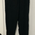 Shinestar  Women's Pants Elastic Waist‎ Pockets Regular Fit Black Size Medium NWT Photo 0