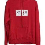 JOYRICH Rubber Patch Red‎ Hoodie Pullover Size M Red Size M Photo 0