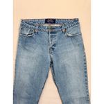 Levi Strauss SIGNATURE Juniors Size 9 Light Blue Denim Low Rise Flare Jeans Photo 4