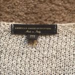 American Eagle long white cream cardigan one size Photo 1