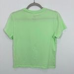 The Nike Tee Slim Fit T Shirt Women Medium Lime Green Short Sleeve Modal Photo 5