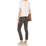 Helmut Lang NWT Grey Destroyed Ankle Skinny Jeans Photo 1