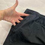 ZARA Black Poplin Canvas Wide Leg Utility Pant L Photo 2