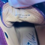 Patricia Nash  Lia Merlot burgandy red leather boots shoes  in new condition 5.5m Photo 7