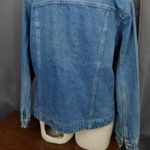 Bill Blass Vintage Embroidered Denim Jean Jacket Large Petite Photo 4