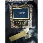 J.Crew  Nalya Italian Tweed Button Front Lady Coat Purple Size 2 Photo 7