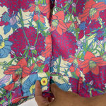 Birdies  And Bows Fairway Golf Floral Print Shorts bump run short size 4 Photo 2