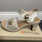 Spring Step Patrizia Dade dress sandals heels NWT/ box Bone Gold Neutral Wedding Open Toe Photo 1