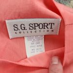 Vintage S.G. Sport Short Sleeve & Pant Set Coral 10/12 Pink Photo 1