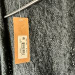 Steve Madden Women’s Open Front Solid Boucle Lurex Cape, Black, O/S Photo 5