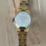 Pierre Vallee Gold Plated Vintage Ladies Watch Black Dial Gold Plated Bracelet Photo 8