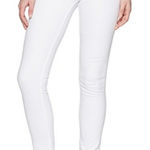 Hudson Jeans Hudson White Collin Mid Rise Skinny Ankle Jeans double button size 32 Photo 0
