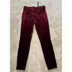 BLANK NYC  Womens Crybaby Velvet pants red Valentine's Day‎ Size 30 NWT Photo 4