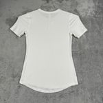 Lululemon Love Crewneck Tee Womens 6 White Minimalist Athleisure Layer Photo 2