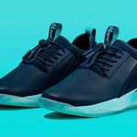 Core Limited Edition Aqua Blue Nursing Sneakers Size 10 Photo 0