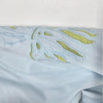 Free People Movement Light Blue Laser Cut Out Full Length Leggings Womens XS Photo 4