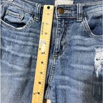 Altar'd State Altar’d State small distressed jeans mid rise 23.5” inseam two toned down side Photo 4