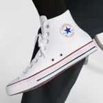 Converse  Chuck Taylor High-Top Sneakers White womens 6 men’s 4 NWOB Photo 6