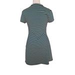 Free People  Striped Mock Neck Mini Dress Photo 3