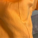 Ashley Parker x RTR stunning bold orange 2 button blazer linen blend Medium Photo 3