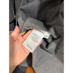 The Frankie Shop Dallas Oversized Denim Overshirt Dark Grey 100% Cotton XXXS/XSS Photo 2