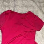 SheIn Pink Tied Cutout Wrap Hem Short Dress  Photo 8