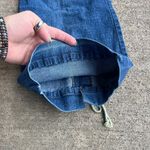 Mudd Vintage Y2K Low Rise No Waistband Lace Up Front Flare Jeans Size 13 Photo 5