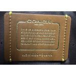 Coach Signature Logo Bond Bag Satchel Coated Canvas Brown Leather Purse 30949 Photo 3