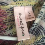 Sweet Pea By Staci Frati Nylon Stretch Halter Back Tie Wide Waist Top T11 Photo 3