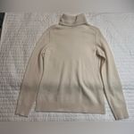 Antonio Melani cream turtleneck 100% cashmere sweater Photo 1