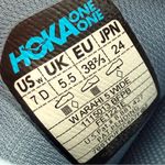 Hoka  One One Arahi 5 Road Running Shoes Blue Fog/Provincial Blue Women's 7 Wide Photo 9