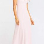 Show Me Your Mumu Zurich Knot Gown in Vintage Rose Stretch Crepe S NWT Photo 1