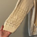 Isaac Mizrahi  5x Cardigan Cream Sweater Cottage Core Boho Classic Minimalist Photo 1