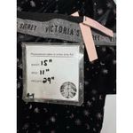 Victoria's Secret Sz L Moon Star Black Silver Velvet Leggings NWT Photo 8