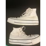 Converse  Chuck Taylor All Star Platform High White/White Women Size 10 560846F Photo 2
